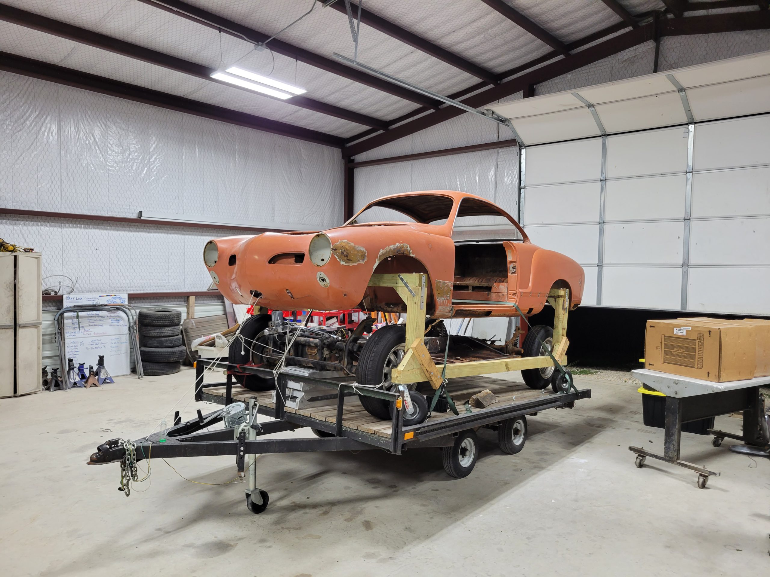 1969 VW Karmann Ghia EV Conversion - Karmann Elektra