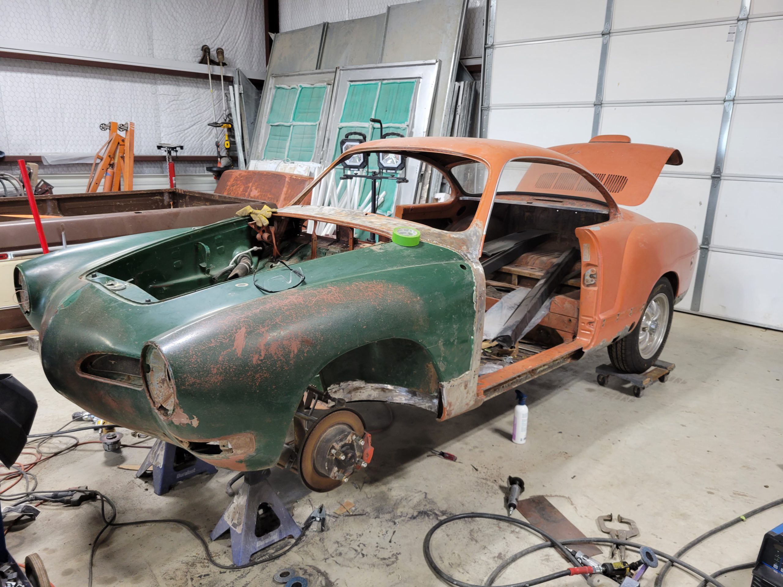 1969 VW Karmann Ghia EV Conversion - Karmann Elektra