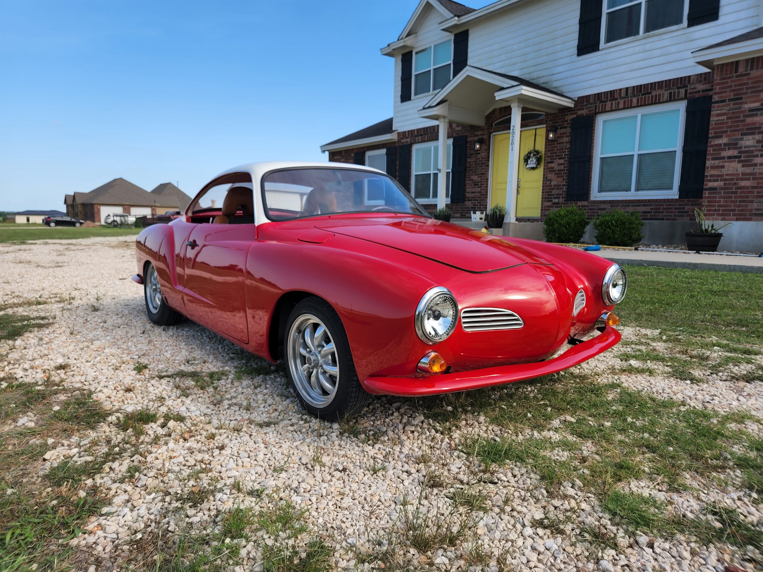 1969 VW Karmann Ghia EV Conversion - Karmann Elektra