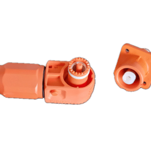 Amphenol 90 Degree Power Connectors - Orange